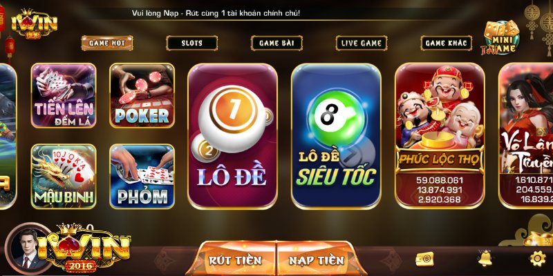 Lô đề online tại Iwin