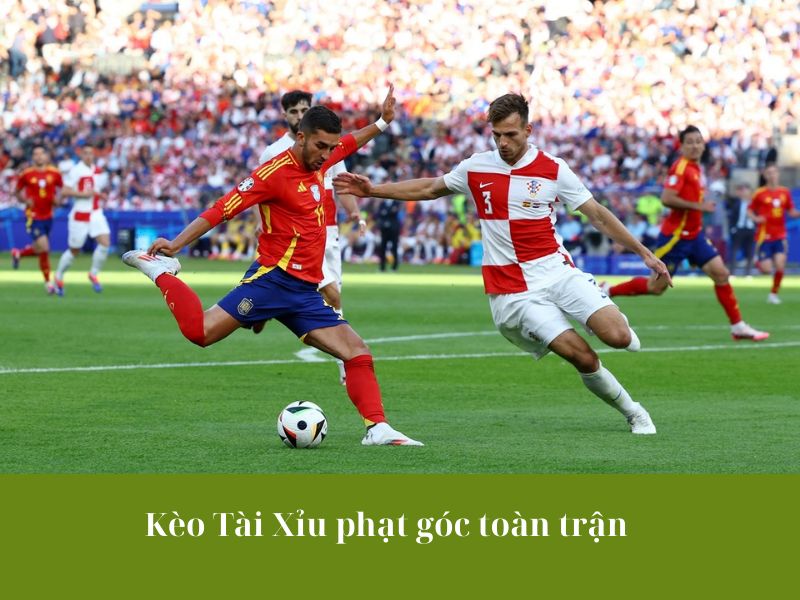                                    Kèo tài xỉu phạt góc toàn trận và góc hiệp 1