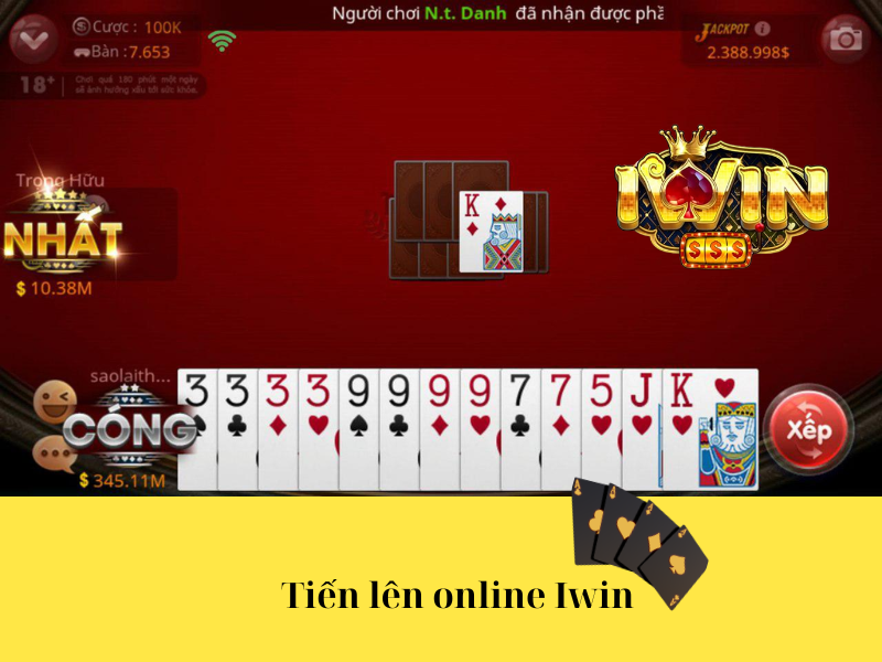 Tiến lên online Iwin